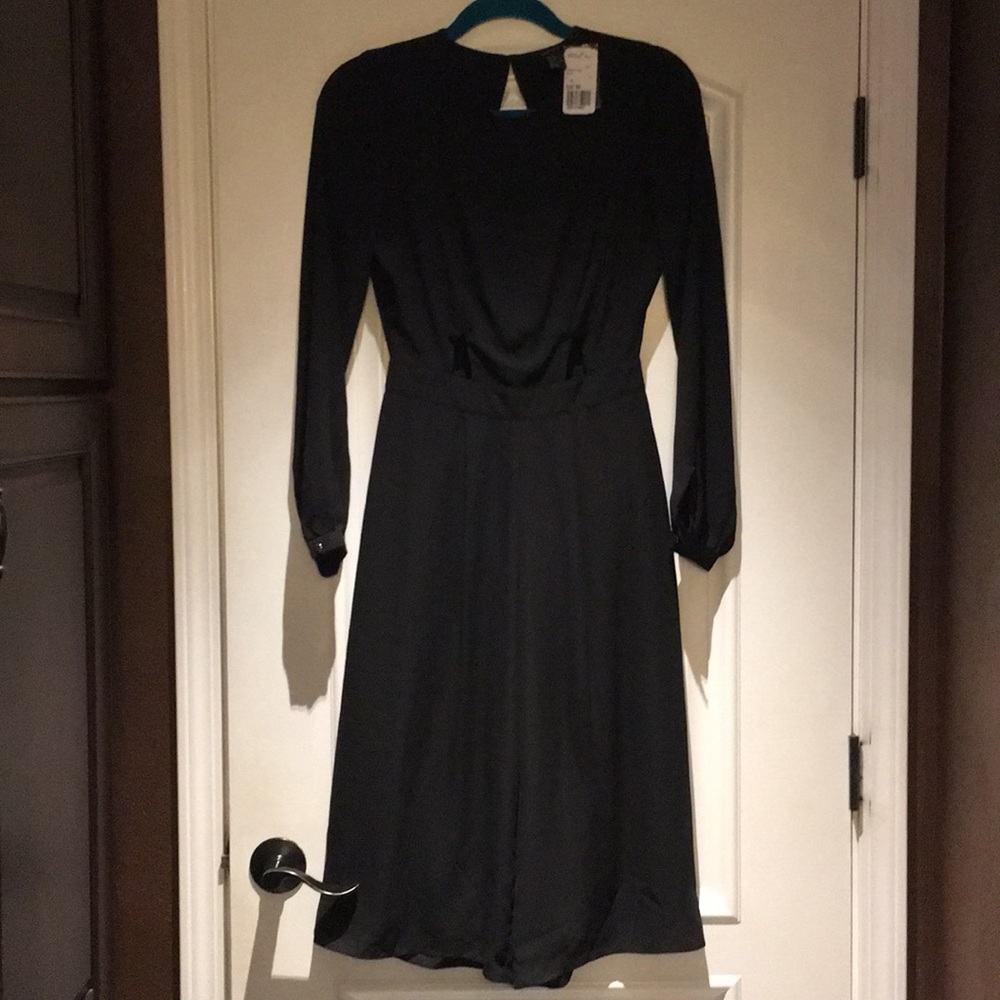 Black Chiffon Jumpsuit Never Been Worn